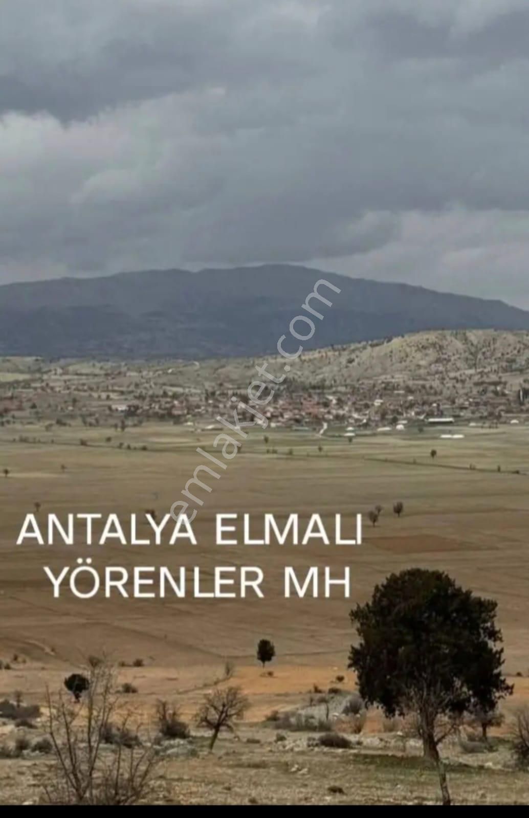 Antalya Elmalı Yörenler Mahallesi Doğa Manzaralı Arsa Tek tapu - Görsel 3
