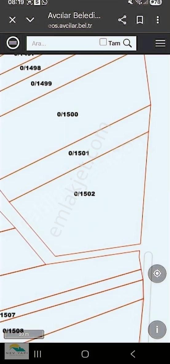 * Nev Yapı Arsa Ofisinden 8 Tapulu 2750 Metrekare ** - Görsel 7