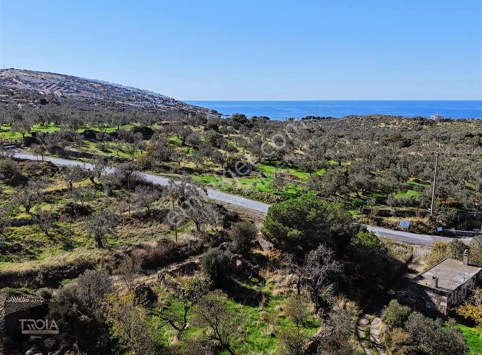 Babakale Aklimanda İmarlı Arsa Ve Avlulu Ev - Görsel 4