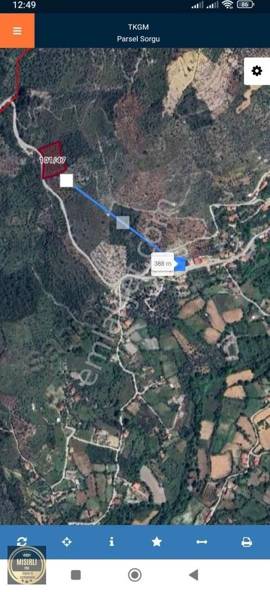 Muğla Milas Dereköyün De Satılık Fırsat Arazi - Görsel 2