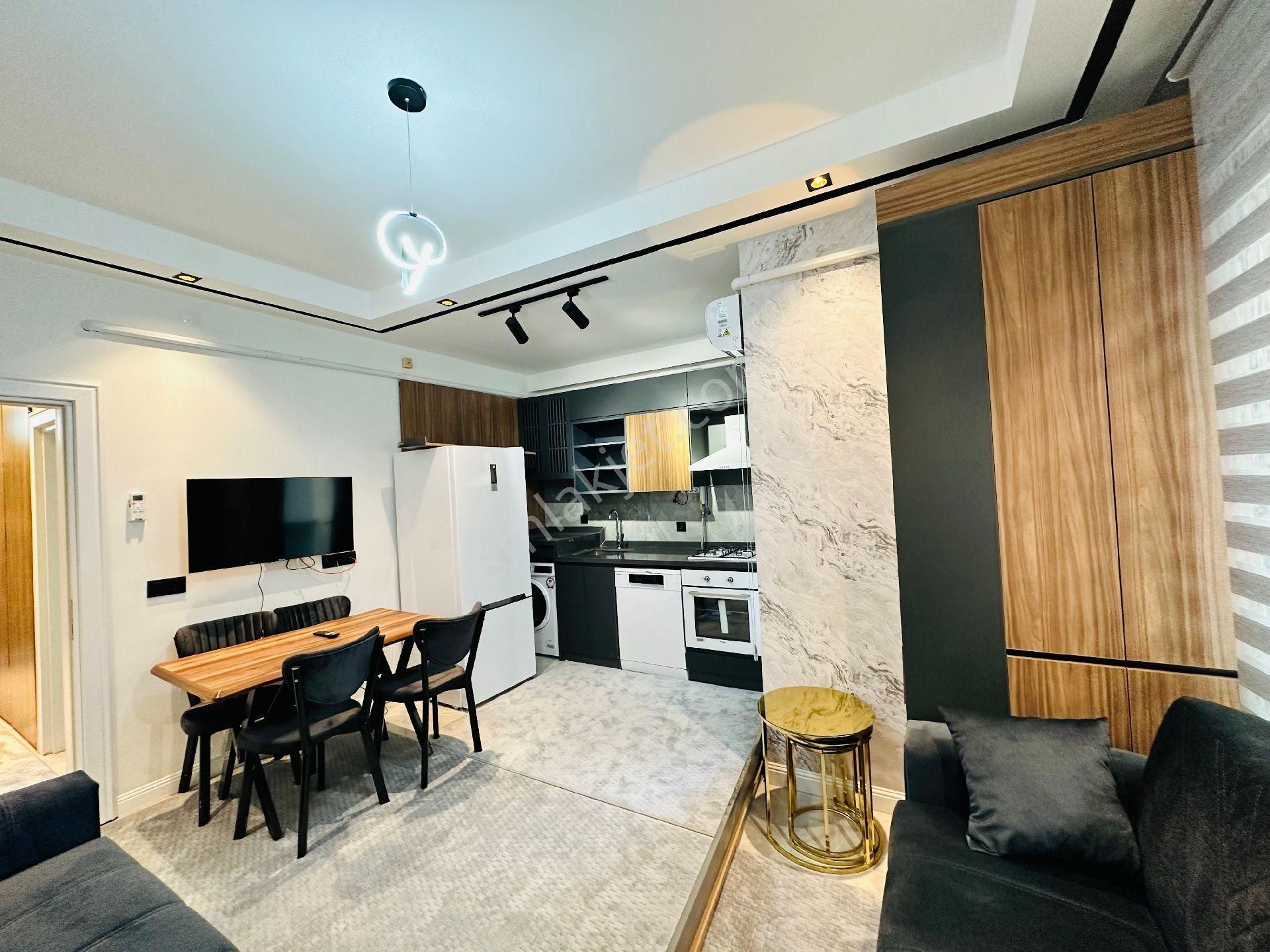 Dinç Emlaktan Satılık Ultra Lüks 1+1 Eşyalı Daire Eski Avm Konumlu - Görsel 17