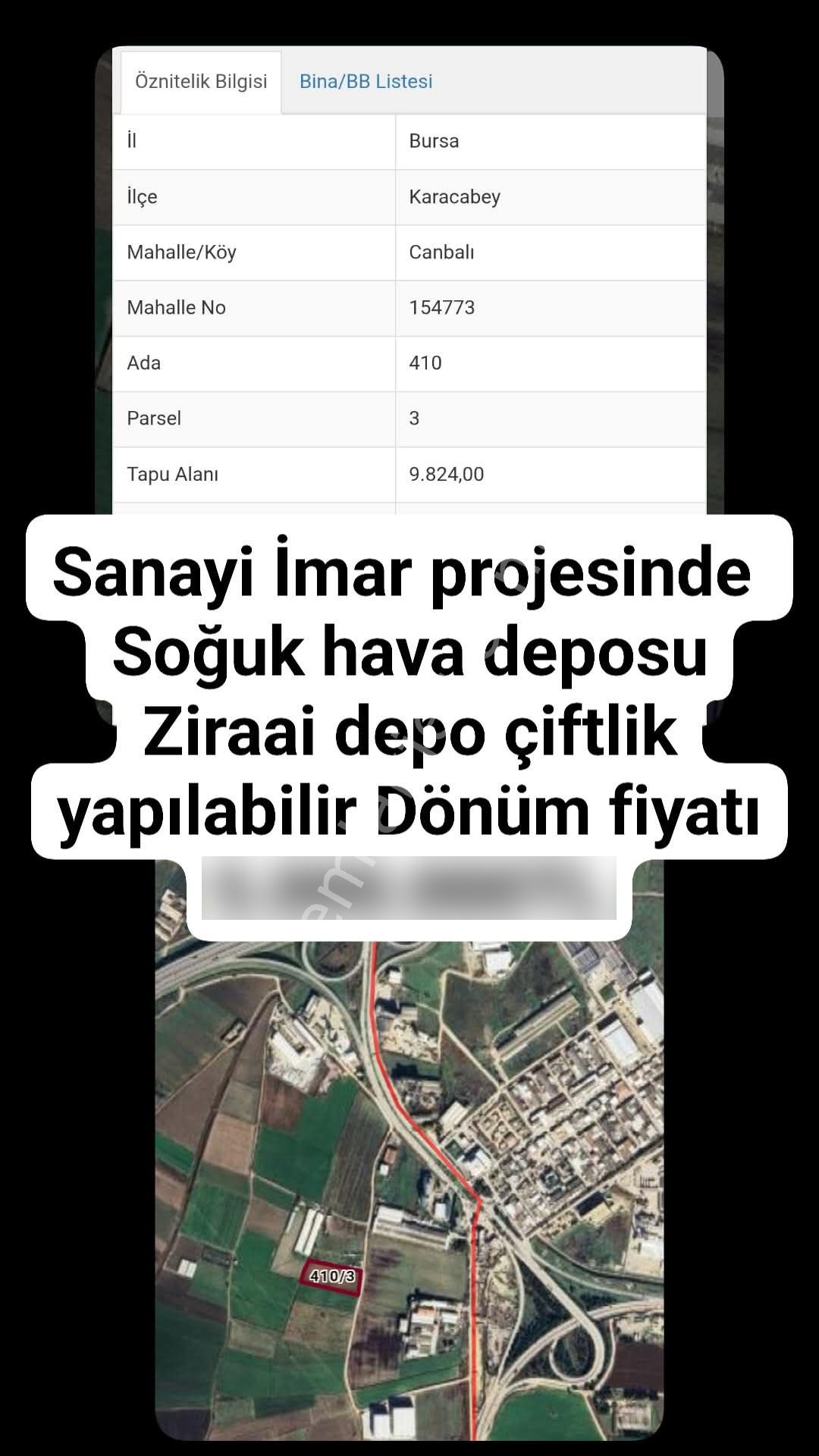 Karacabey Depoluk- Ticari Arsa - Görsel 3