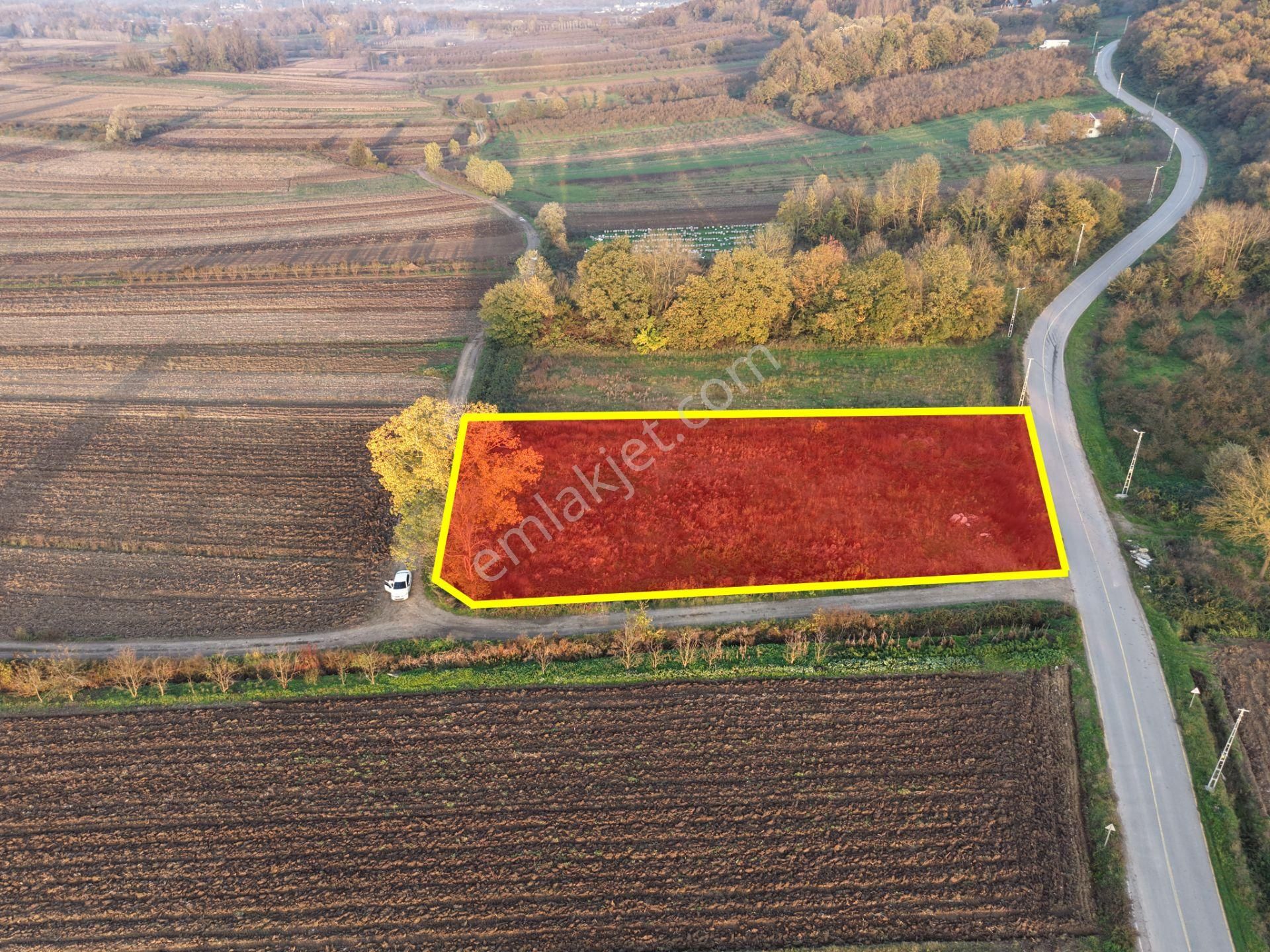 Emlakevim - Yukarı Çalıca Mah. De 2296 M2 Satılık Arsa ! Fırsat - Görsel 7