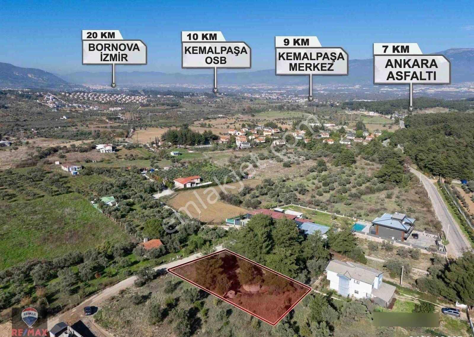 Kemalpaşa Yukarıkızılca'da Satılık Vılla Imarlı Arsa - Görsel 25