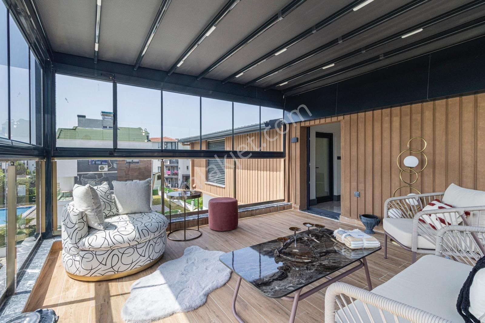 Belek’te 5+1 Eşyalı Ultra Lüks Yapı Özel Havuzlu Villa Granada Otel Arkası - Görsel 30