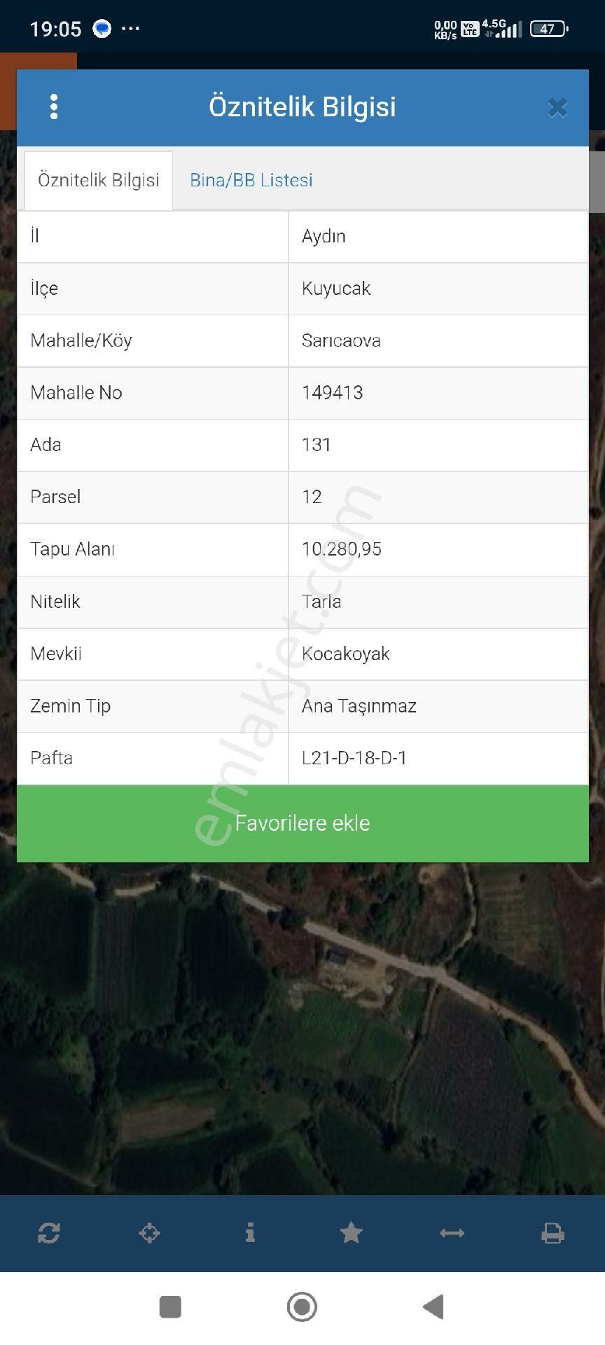 Aydın/ Kuyucak/sarıcıova Mahallesi 10.000 Metrekare Verimli Tarla - Görsel 2