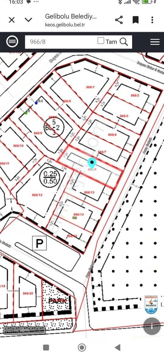 Denize 150 M Mesafede İmarlı Arsa