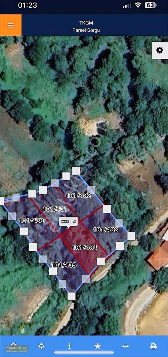 Akbaşlar Emlak Ve Gayrimenkul Güvencesiyle Satılık Arsa - Görsel 6