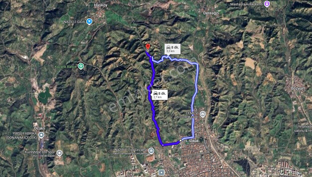 Nazilli Hasköy Su Kuyulu Zeytin Ve İncir Bahçesi 6000 M2 - Görsel 12