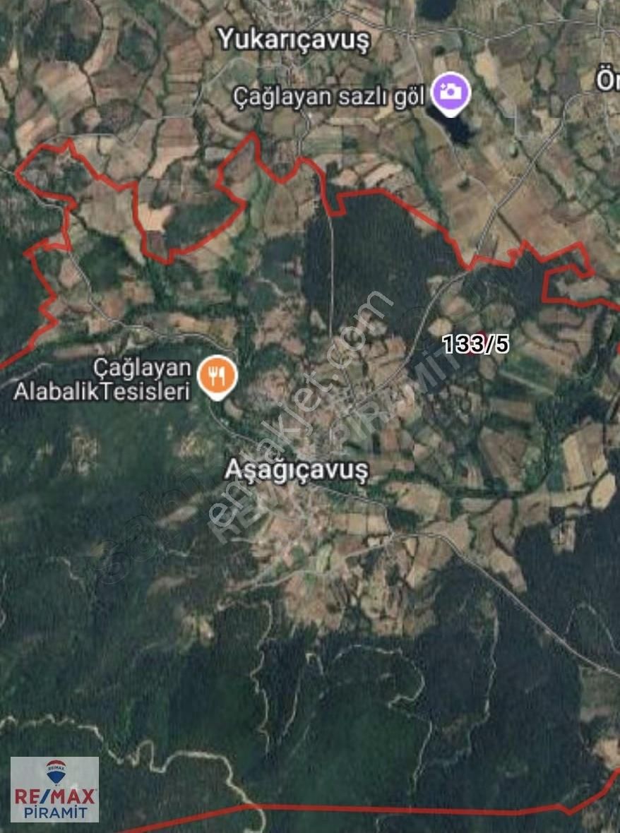 Çanakkale Yenice Aşağıçavuş Köyü 4955 M2 Satılık Parsel - Görsel 10