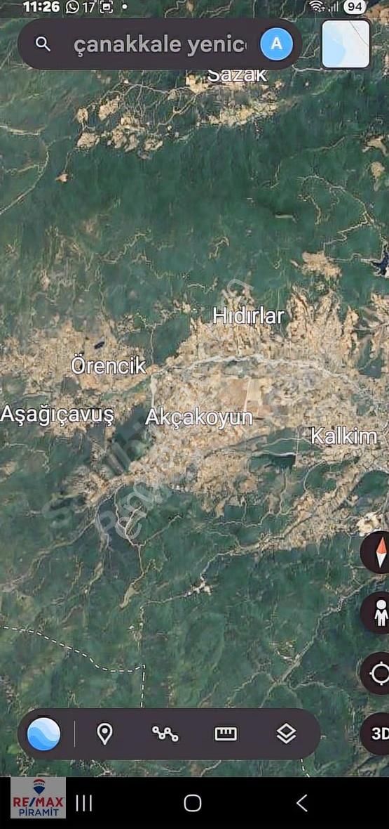 Çanakkale Yenice Aşağıçavuş Köyü 4955 M2 Satılık Parsel - Görsel 15