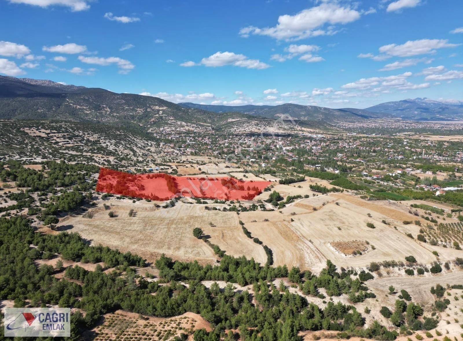 Çağrı Emlak'tan Korkuteli, Yelten'de Satılık Tarla
