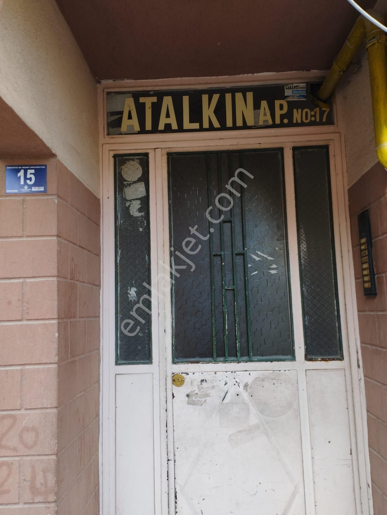 Afyon Cumhuriyet Mahallesinde Satılık 3+1 Daire - Görsel 17