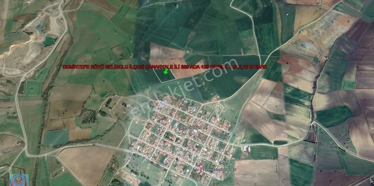 Gelibolu Demirtepe'de Full Deniz Manzaralı Tarla 9,512,10 M2 - Görsel 2