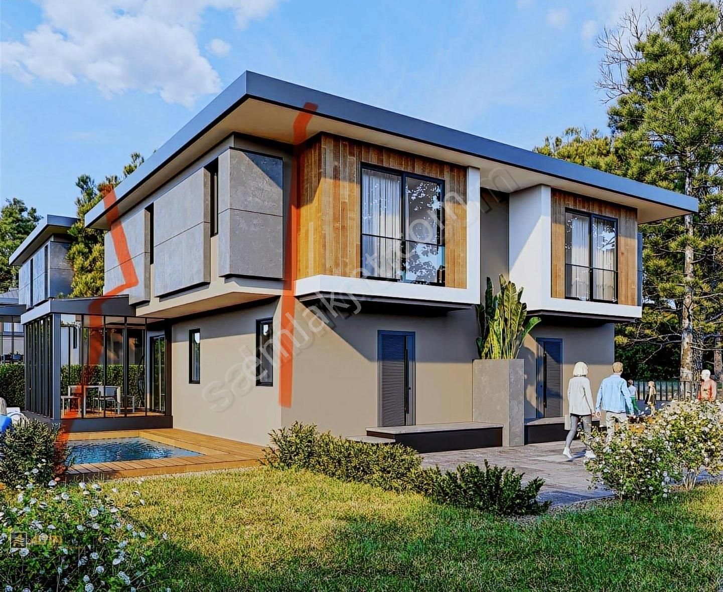 Butik Site İçinde Projeden Yatırımlık Villa! Bölgenin En Uygunu! - Görsel 30