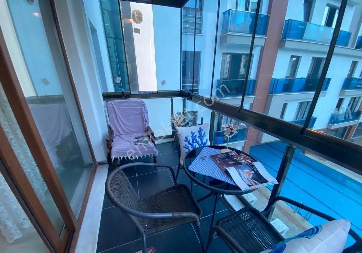 Havuzlu Site İçerisinde Eşyalı Satılık 2+1 Daire - Görsel 20