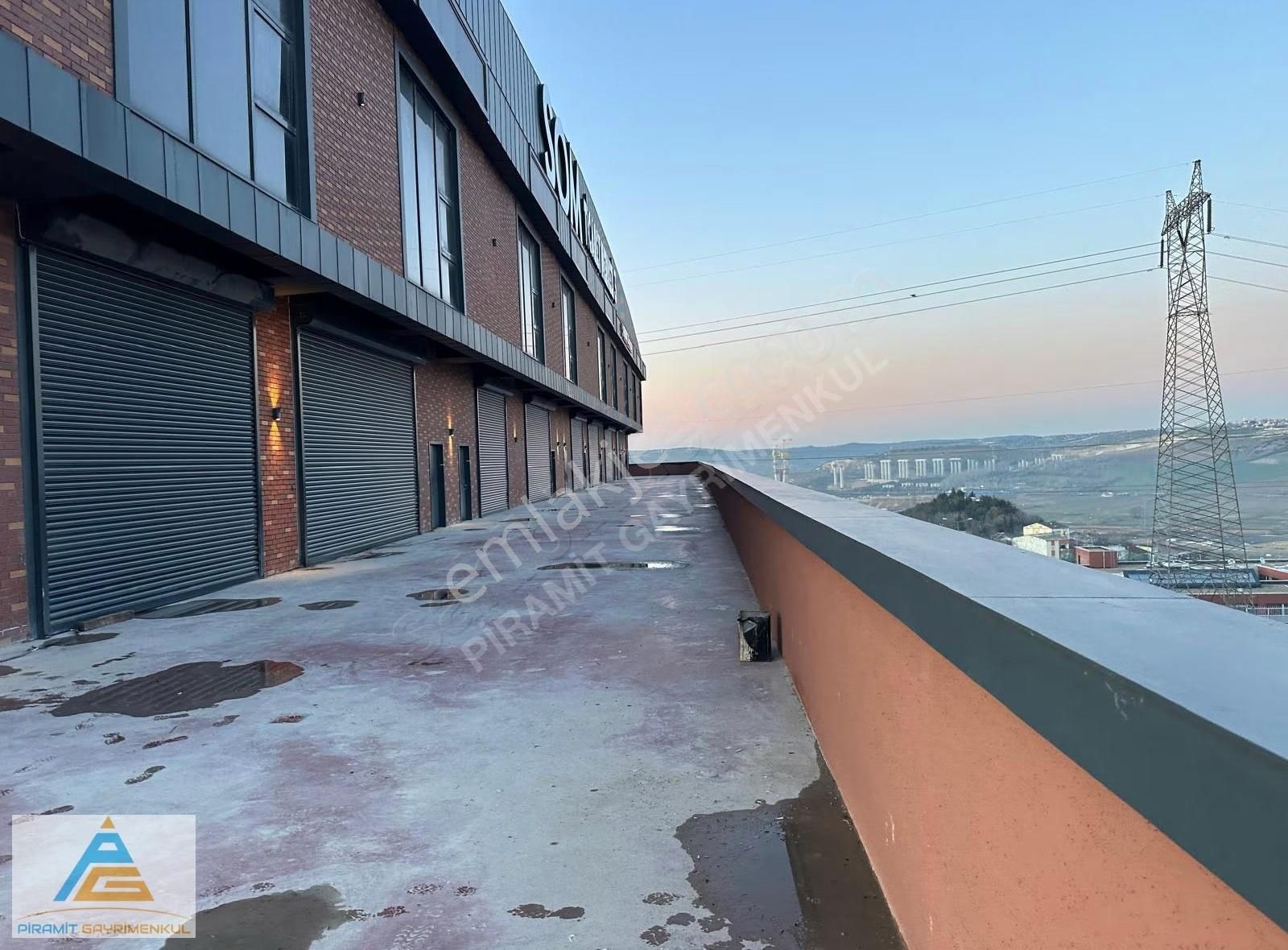 Som Ticaret Merkezi 3 İgtot Üstü Yola Cephe Kiralık Depo İmalat - Görsel 22