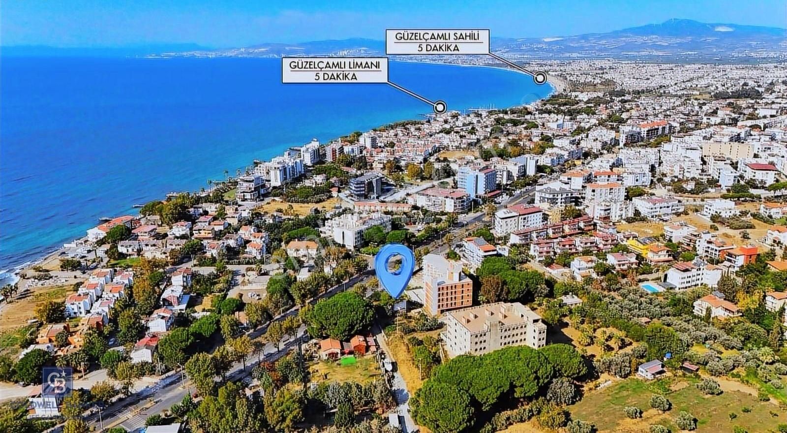 Kuşadası Oteller Bölgesinde Turizm İmarlı Satılık Arsa - Görsel 11