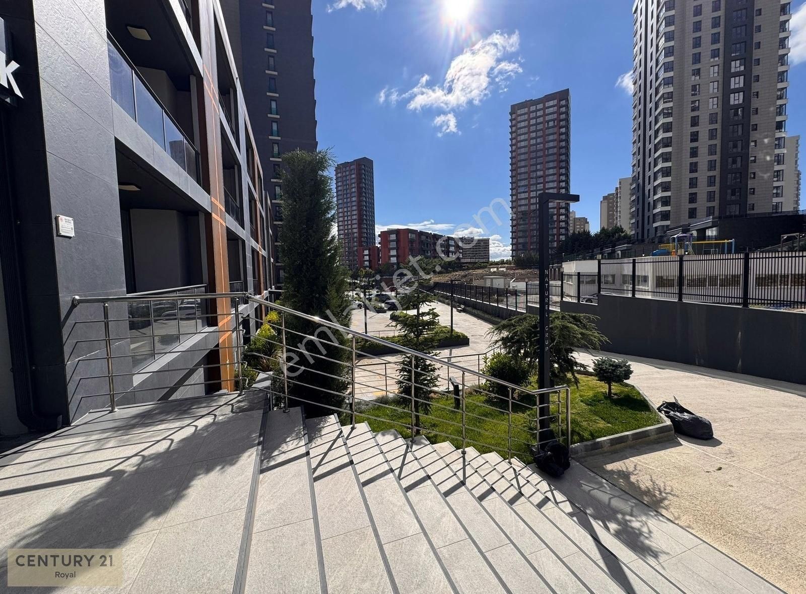 İncek Bella Pais Konutlarında Bahçe Kullanımlı Kiralık 1+1 Daire - Görsel 9