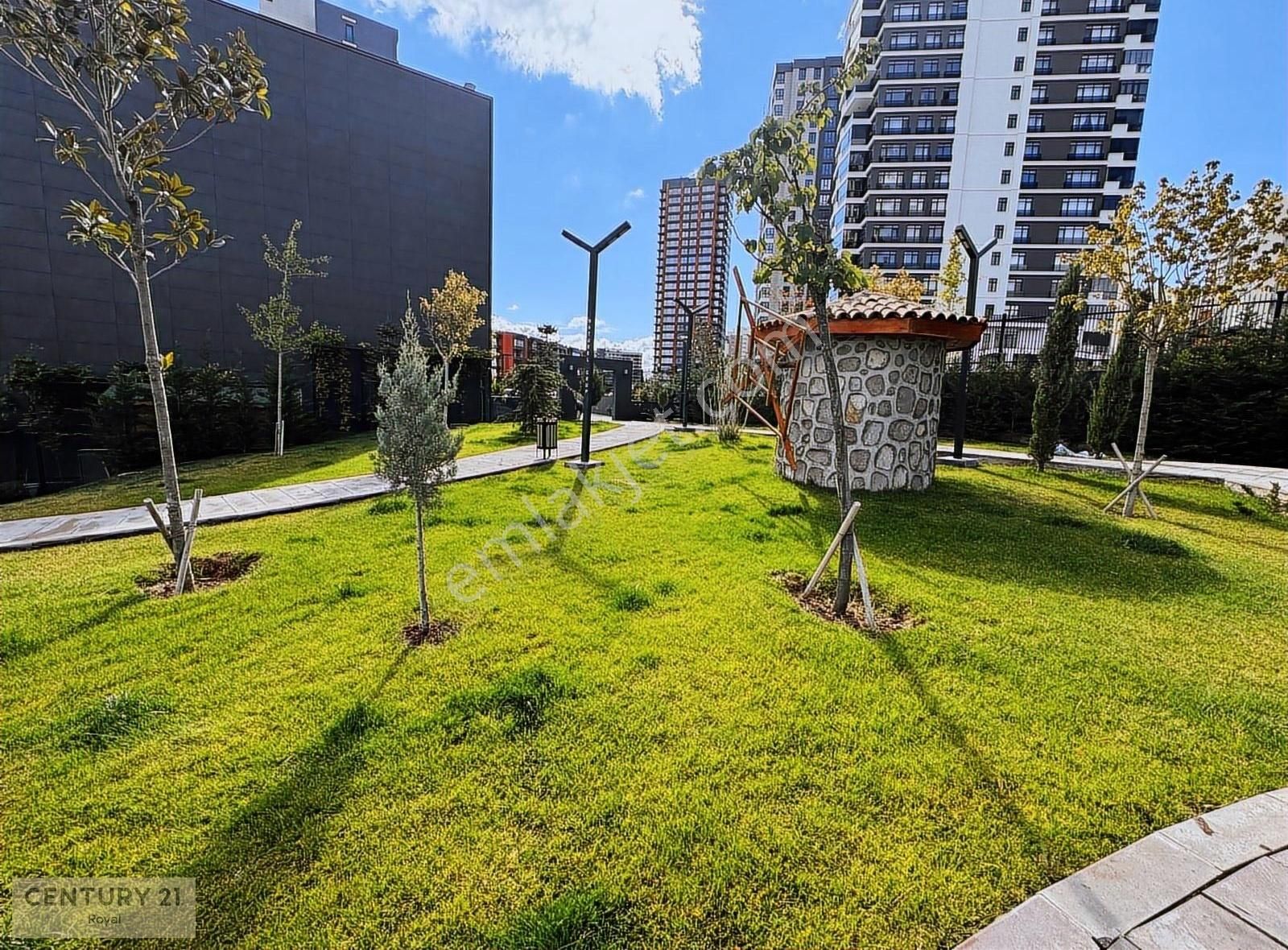 İncek Bella Pais Konutlarında Bahçe Kullanımlı Kiralık 1+1 Daire - Görsel 26