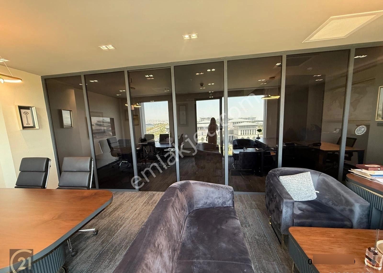 Moment Beştepe De Satılık Cumhurbaşkanlığı Manzaralı Harika Ofis - Görsel 13