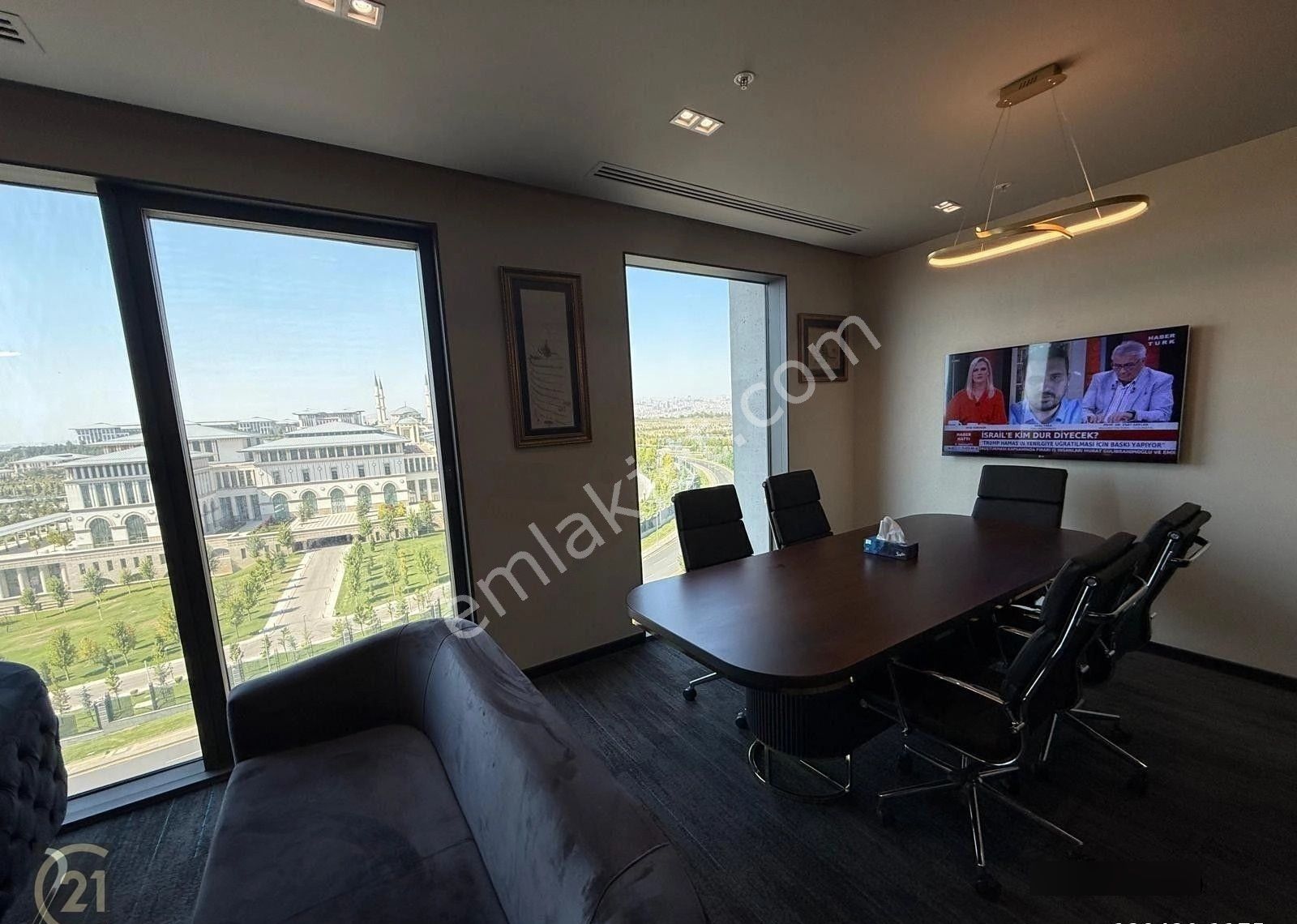 Moment Beştepe De Satılık Cumhurbaşkanlığı Manzaralı Harika Ofis - Görsel 10