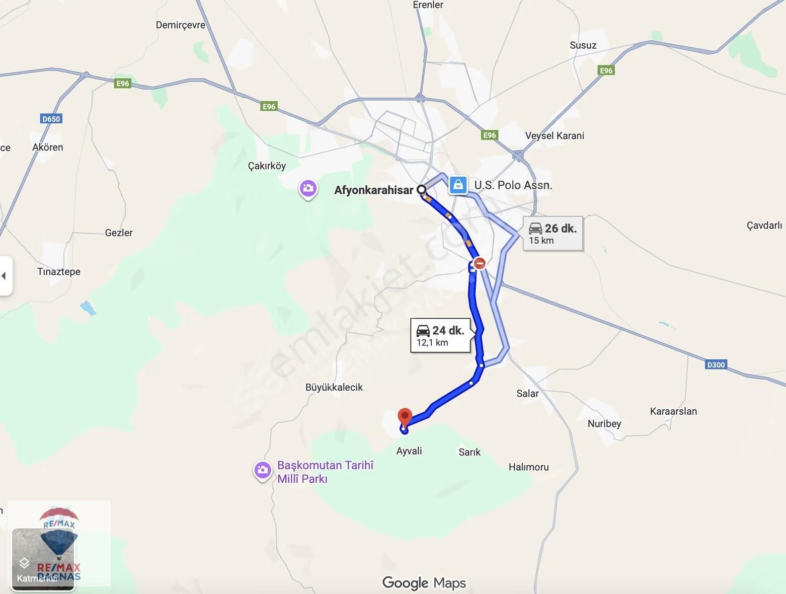 Afyonkarahisar Değirmen Ayvalı Kurtuluş Mh 7.706 M2 Satılk Tarla - Görsel 5