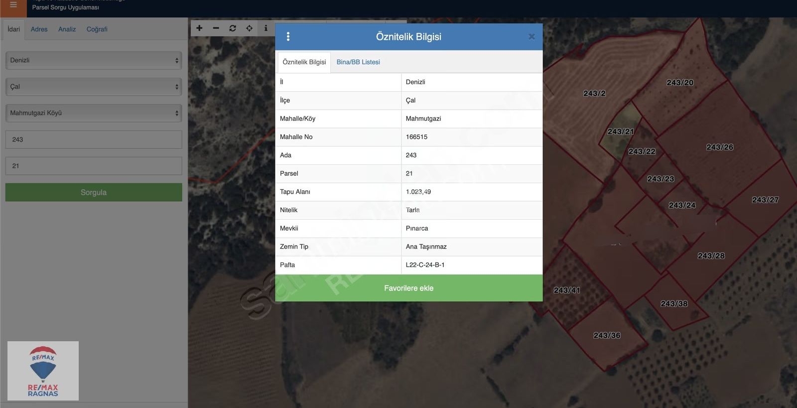 Denizli Çal Mahmutgazi Mh Küp Şarap Fabrikası Komşu Satılk Tarla - Görsel 6