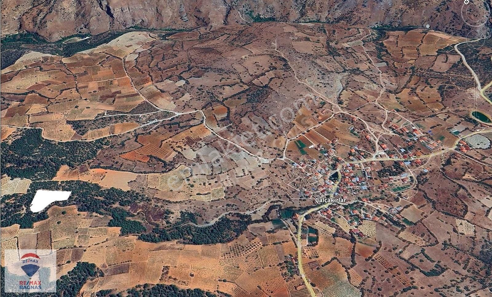 Denizli Çal Çalçakırlar 6.905 M2 Önü Açık Kapanmaz Satılık Tarla - Görsel 5