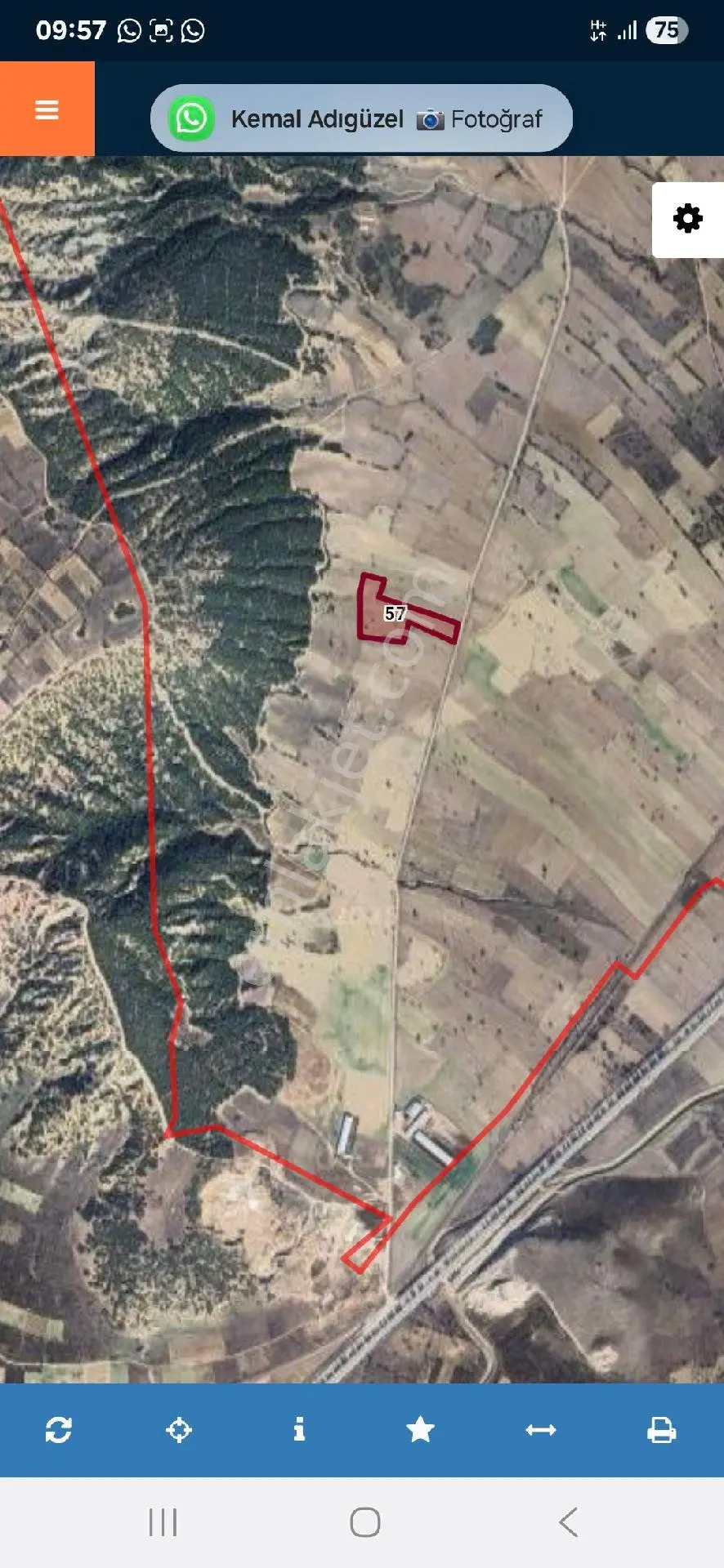 Isparta Gönen İğdecik 12,800 M2 Arazi Yola Sıfır - Görsel 2