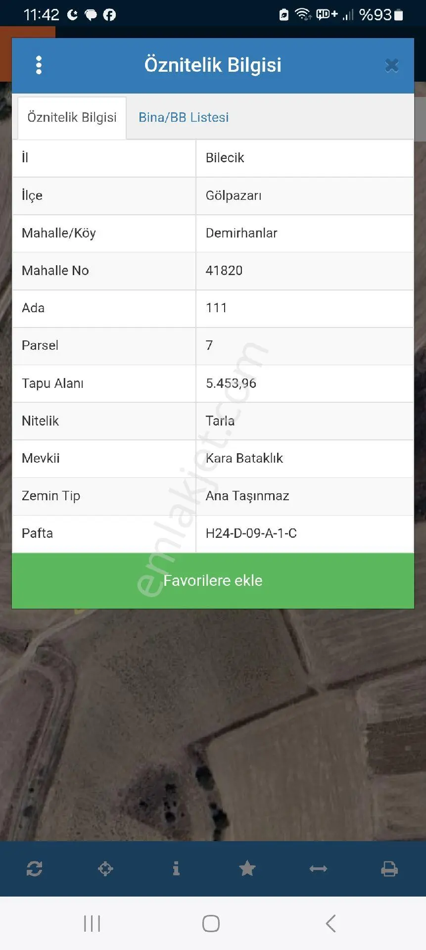 Bilecik Göl Pazarı Demırhan Koyunde