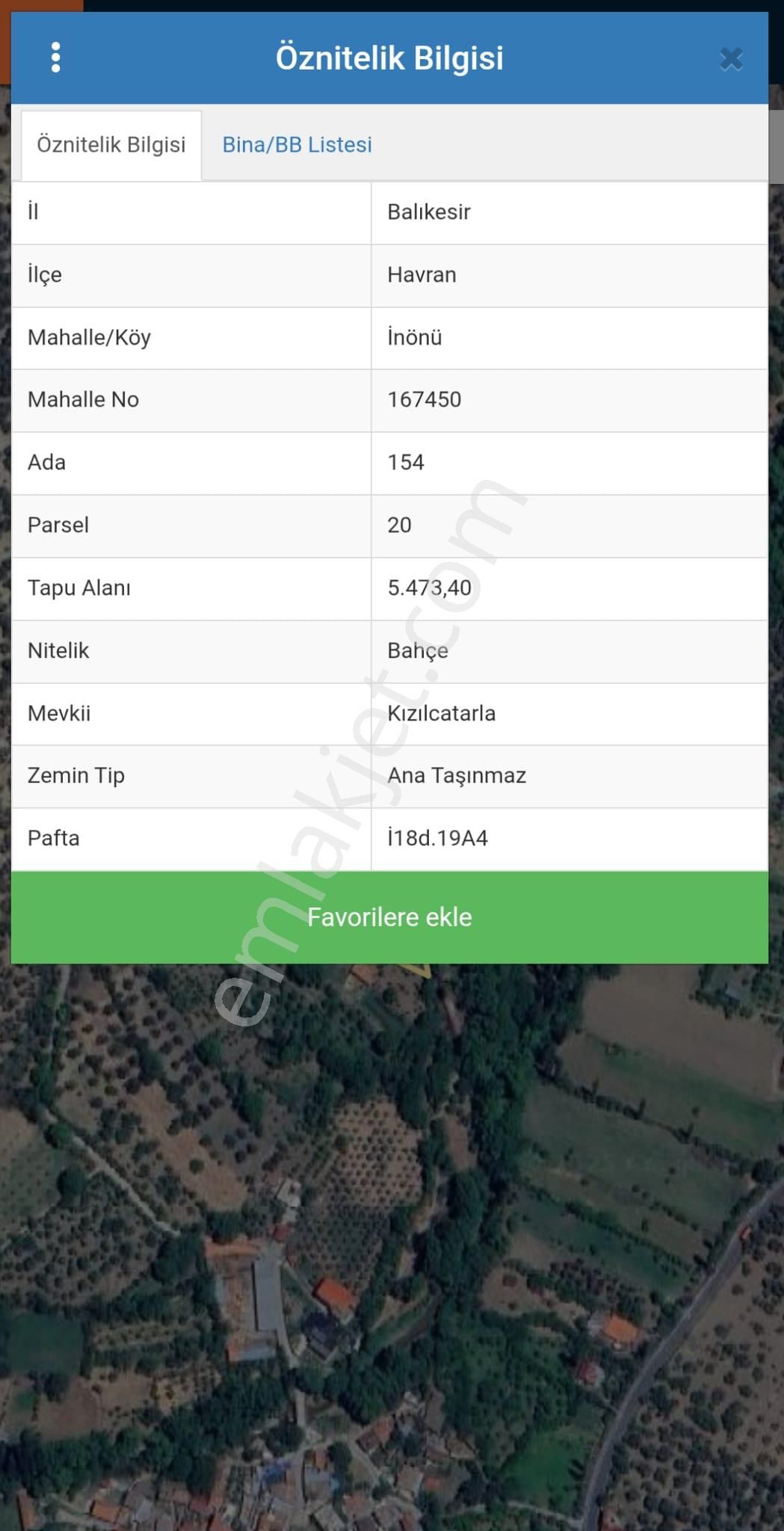 Golden Globy, Havran İnönü'de Satılık 5,5 Dönüm Bahçe - Görsel 7