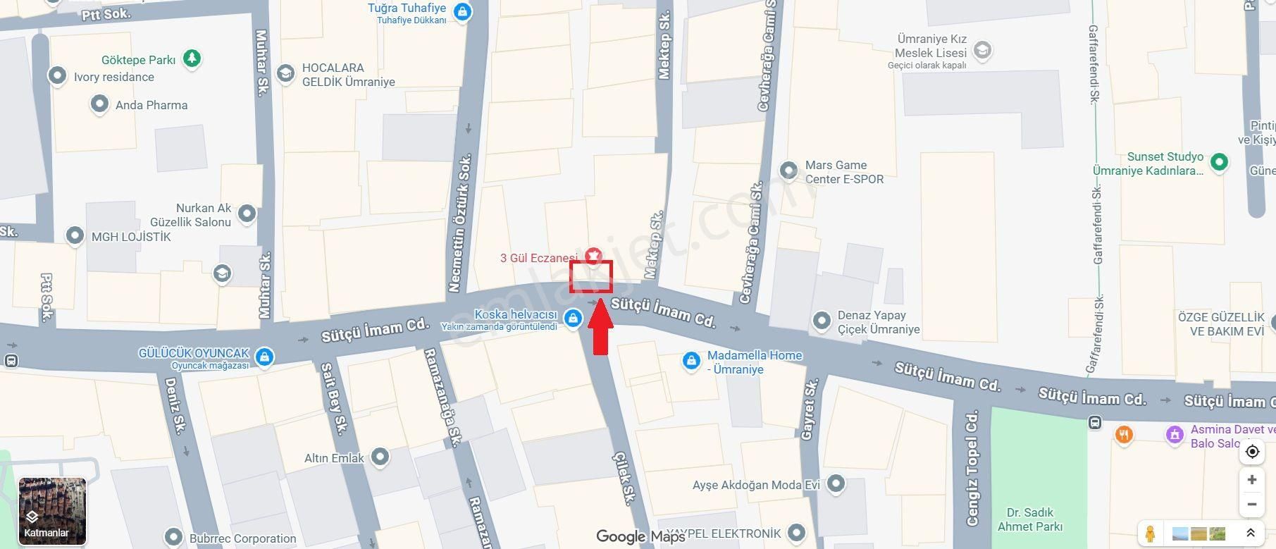 Ümraniye Sütçü Cd. Üzerinde Sahibinden Satılık Dükkan - Görsel 2