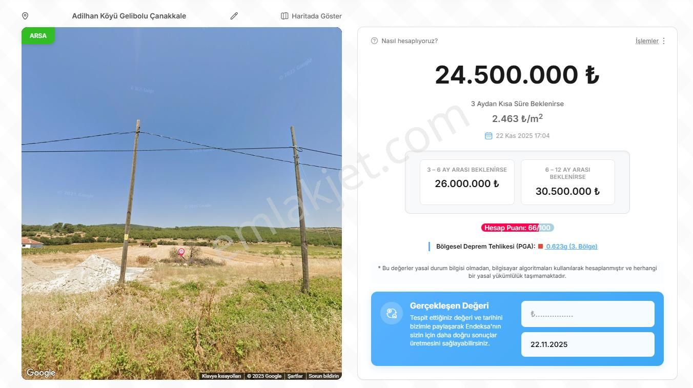 Kapanmaz Saros Adalar Manzaralı Arazi - Görsel 8