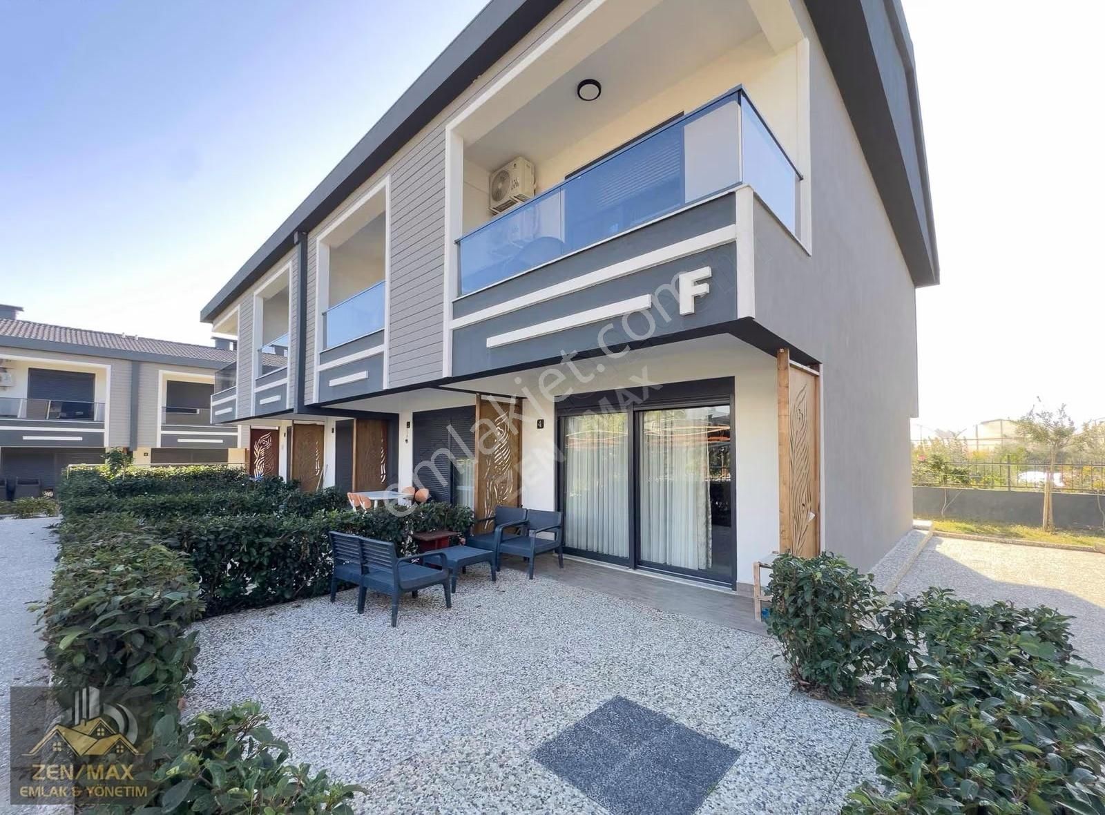 Side'de Site İçinde 2+1 Bahçe Teraslı Havuzlu Köşe Villa - Görsel 8