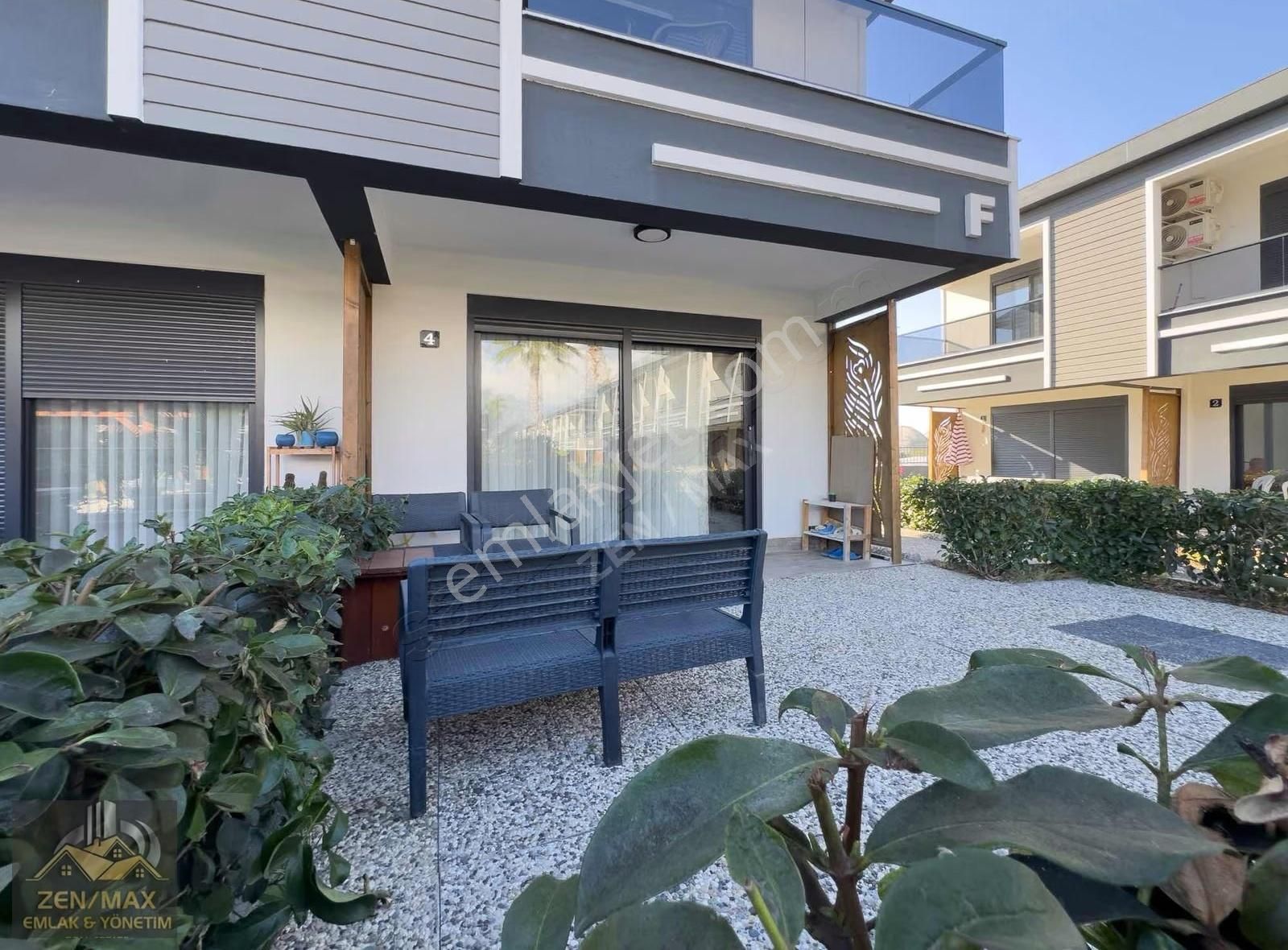 Side'de Site İçinde 2+1 Bahçe Teraslı Havuzlu Köşe Villa - Görsel 16