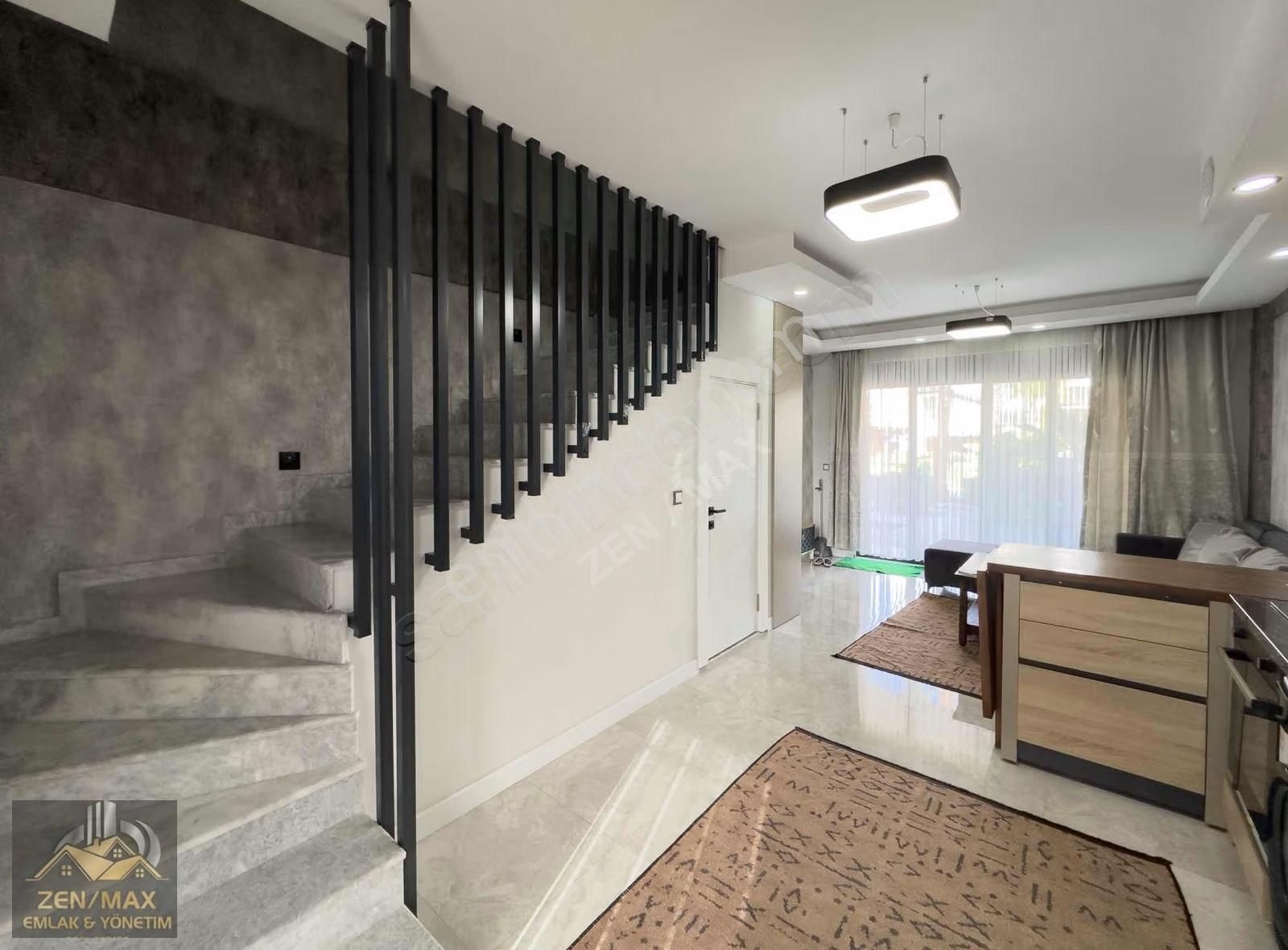 Side'de Site İçinde 2+1 Bahçe Teraslı Havuzlu Köşe Villa - Görsel 33