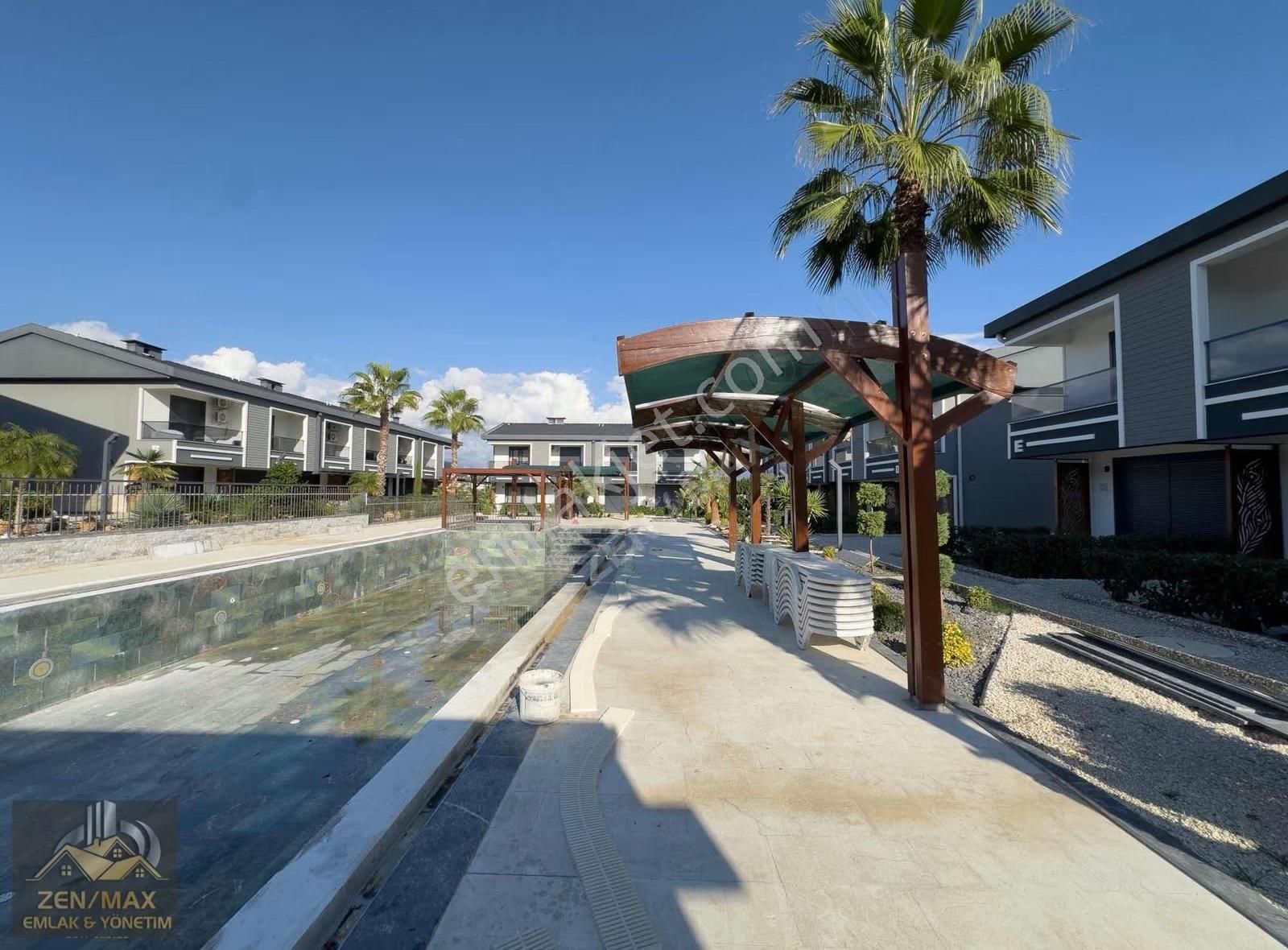 Side'de Site İçinde 2+1 Bahçe Teraslı Havuzlu Köşe Villa - Görsel 20