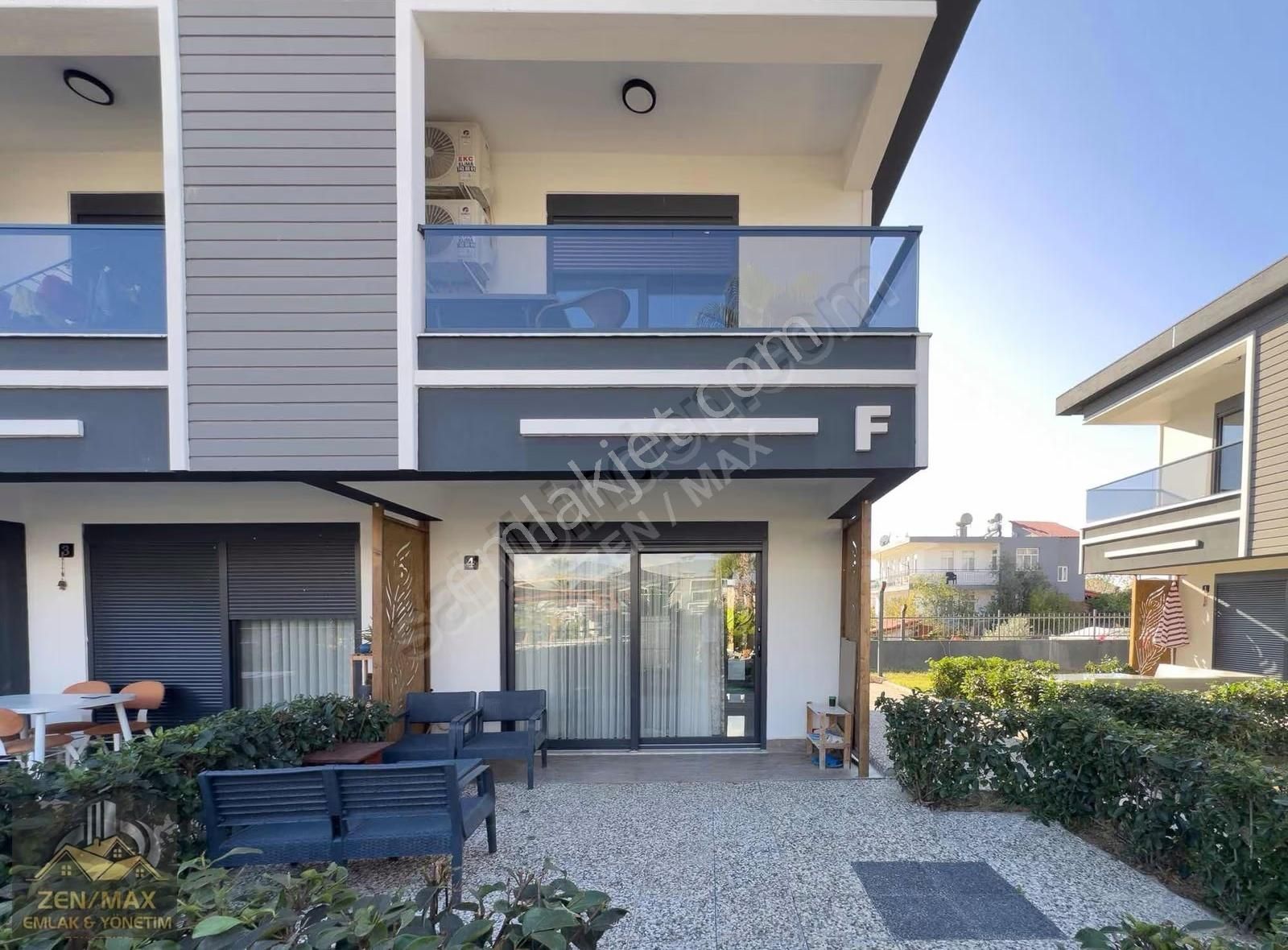 Side'de Site İçinde 2+1 Bahçe Teraslı Havuzlu Köşe Villa - Görsel 13