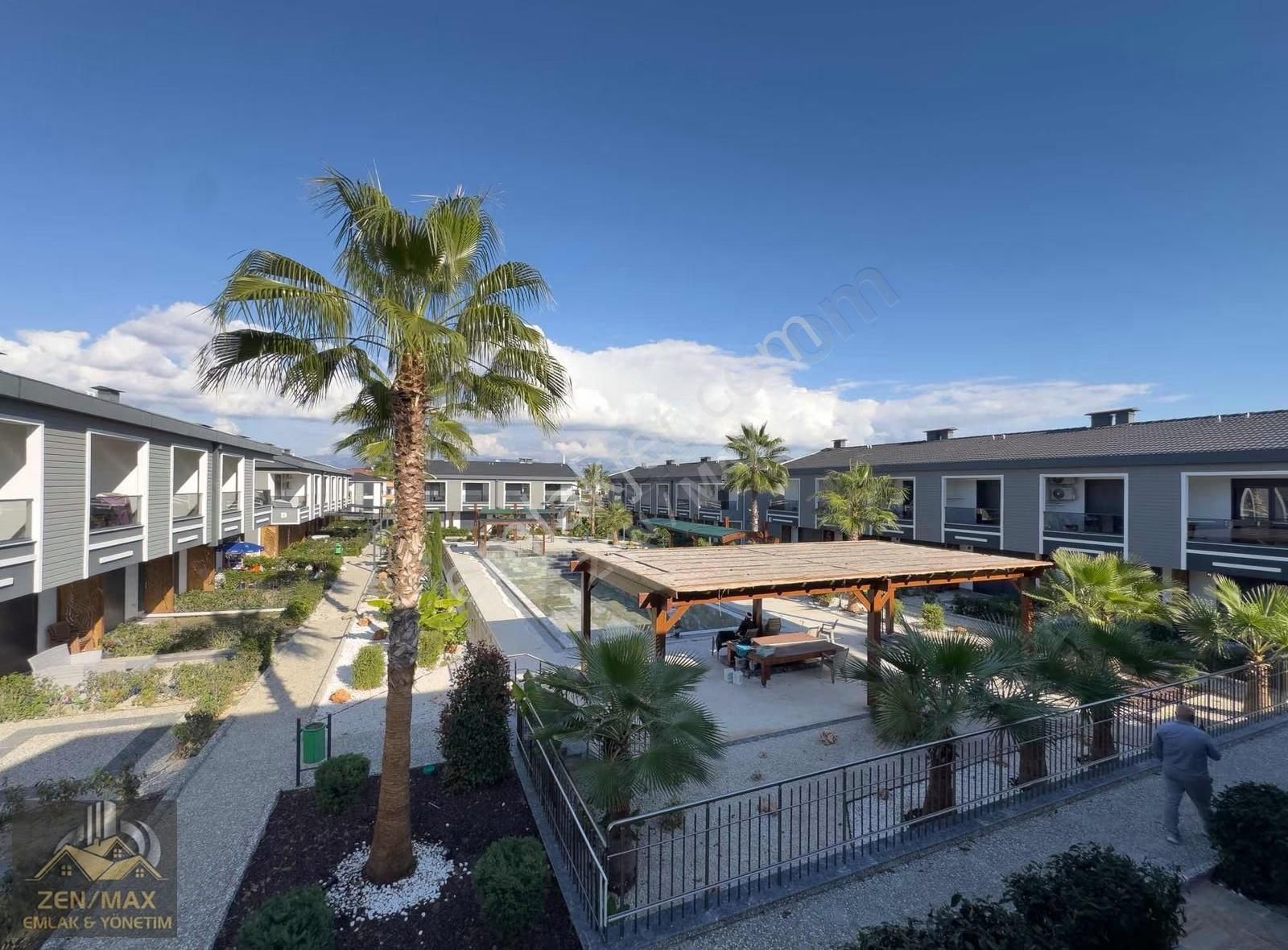 Side'de Site İçinde 2+1 Bahçe Teraslı Havuzlu Köşe Villa - Görsel 26