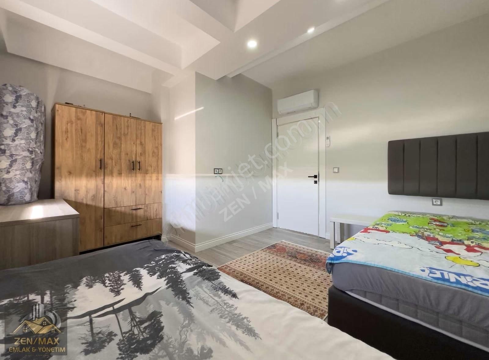 Side'de Site İçinde 2+1 Bahçe Teraslı Havuzlu Köşe Villa - Görsel 4