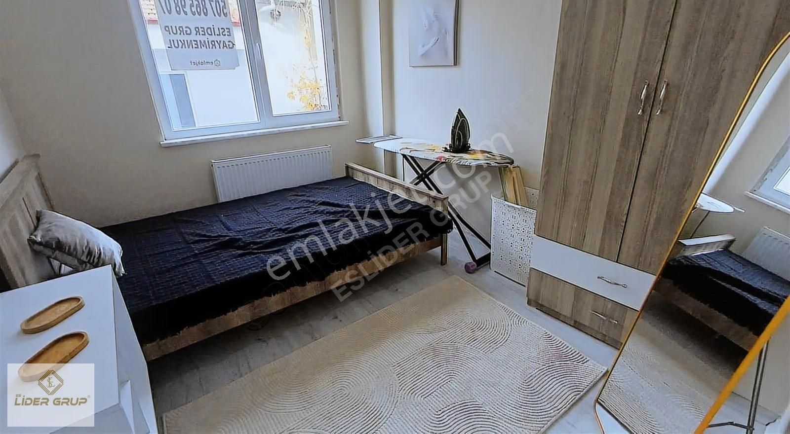 Eslider Emlaktan Full Eşyalı Kiralık 1+1 Apart - Görsel 3