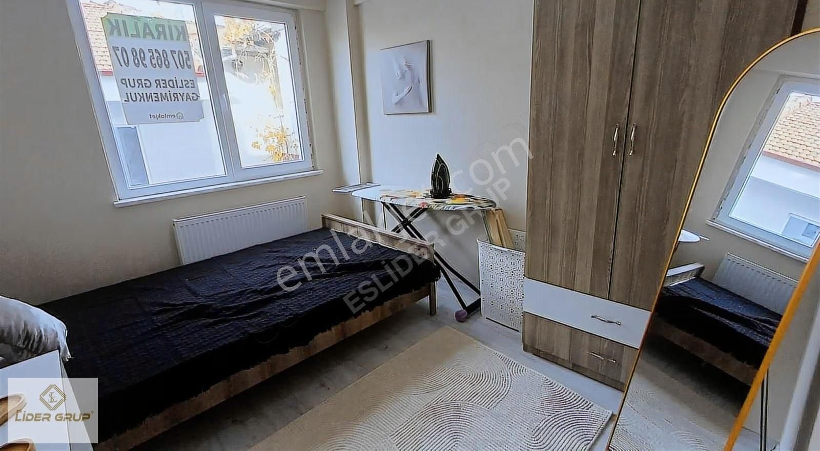 Eslider Emlaktan Full Eşyalı Kiralık 1+1 Apart - Görsel 8