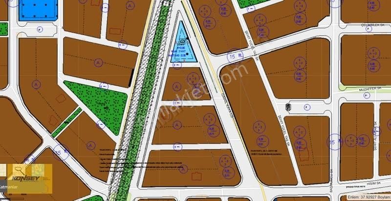 Konsey'den İsmail Kaya Caddesi Üzerinde 644 M2 Satılık Arsa - Görsel 5
