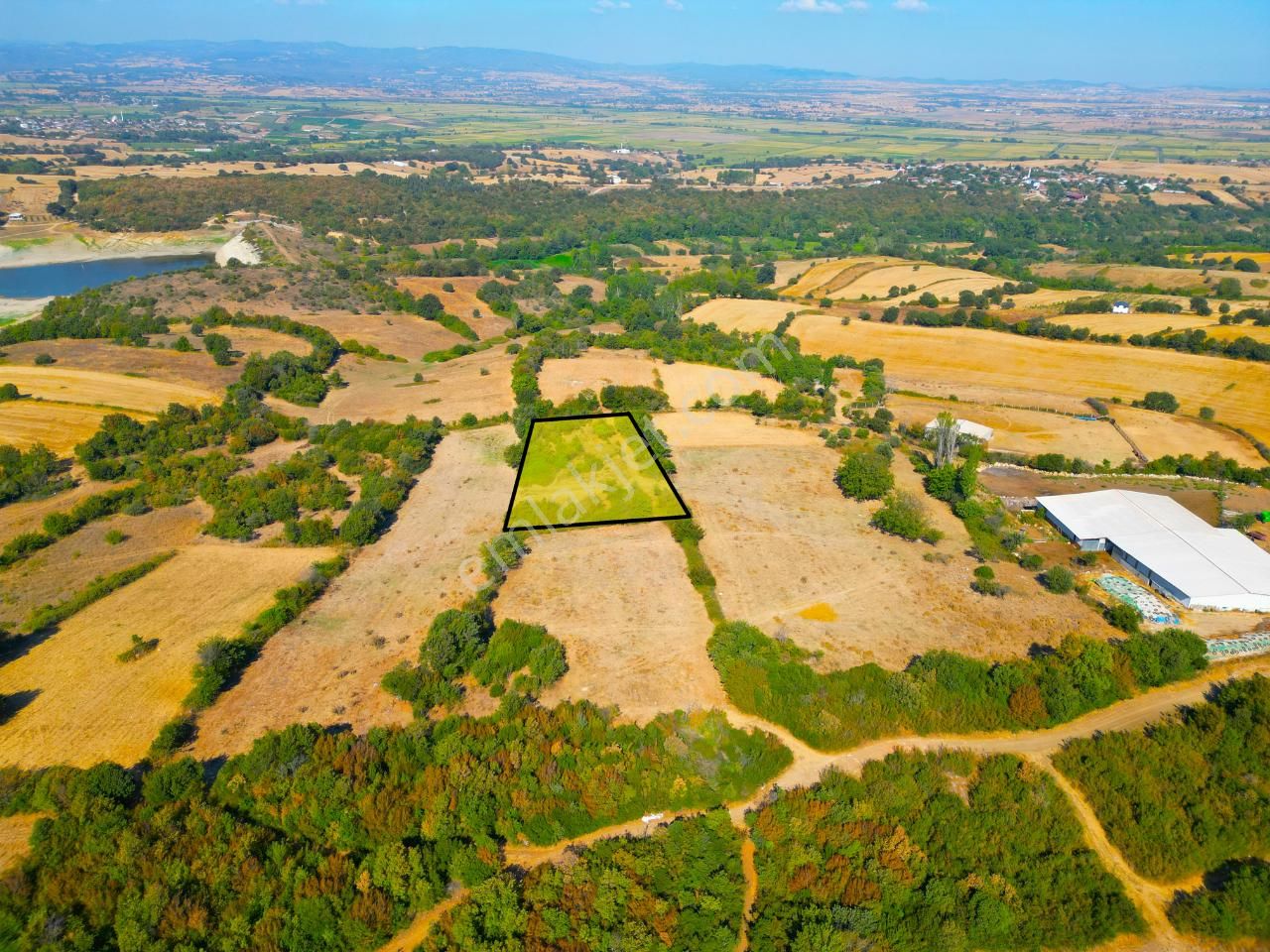 |biga| Merkeze 10 Dakika Gölete Ve Ormana Yakın Hobicilere Uygun Arazi! - Görsel 25