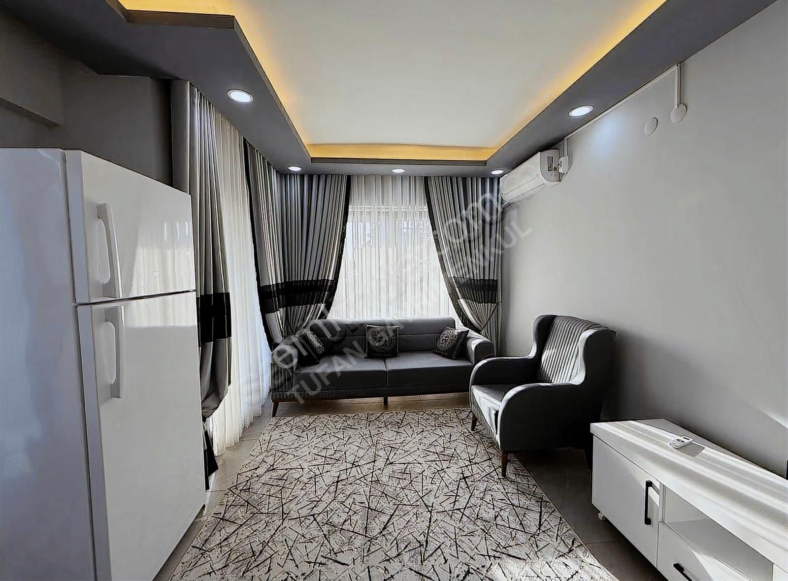 Side Geniş Ful Eşyalı Havuzlu Ultralüks 1+1 Daire - Görsel 9