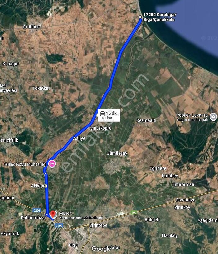 |biga|| Sahile 5 Dakika! Çanakkale Karabiga'da Yatırım Fırsatı! - Görsel 4