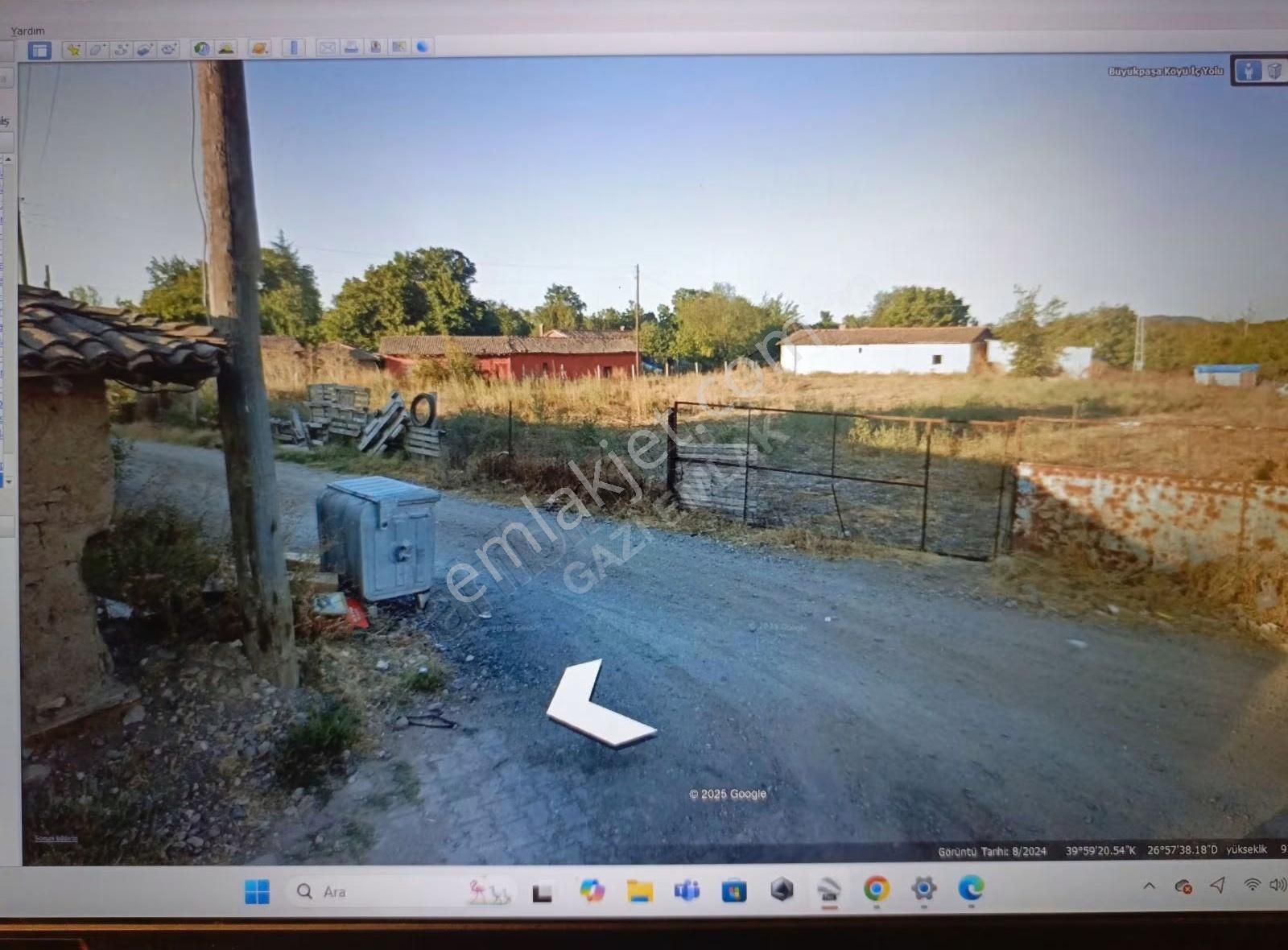 ""gazi Emlak""büyükpaşa Köyünde 2.108 M Arsa İçi 3 Daire + Ahır - Görsel 27