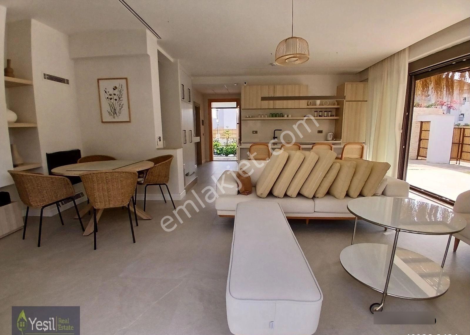 Arslanbucak'ta Full Sıfır Eşyalı Kiralık 3+1 Müstakil Lüks Villa - Görsel 22