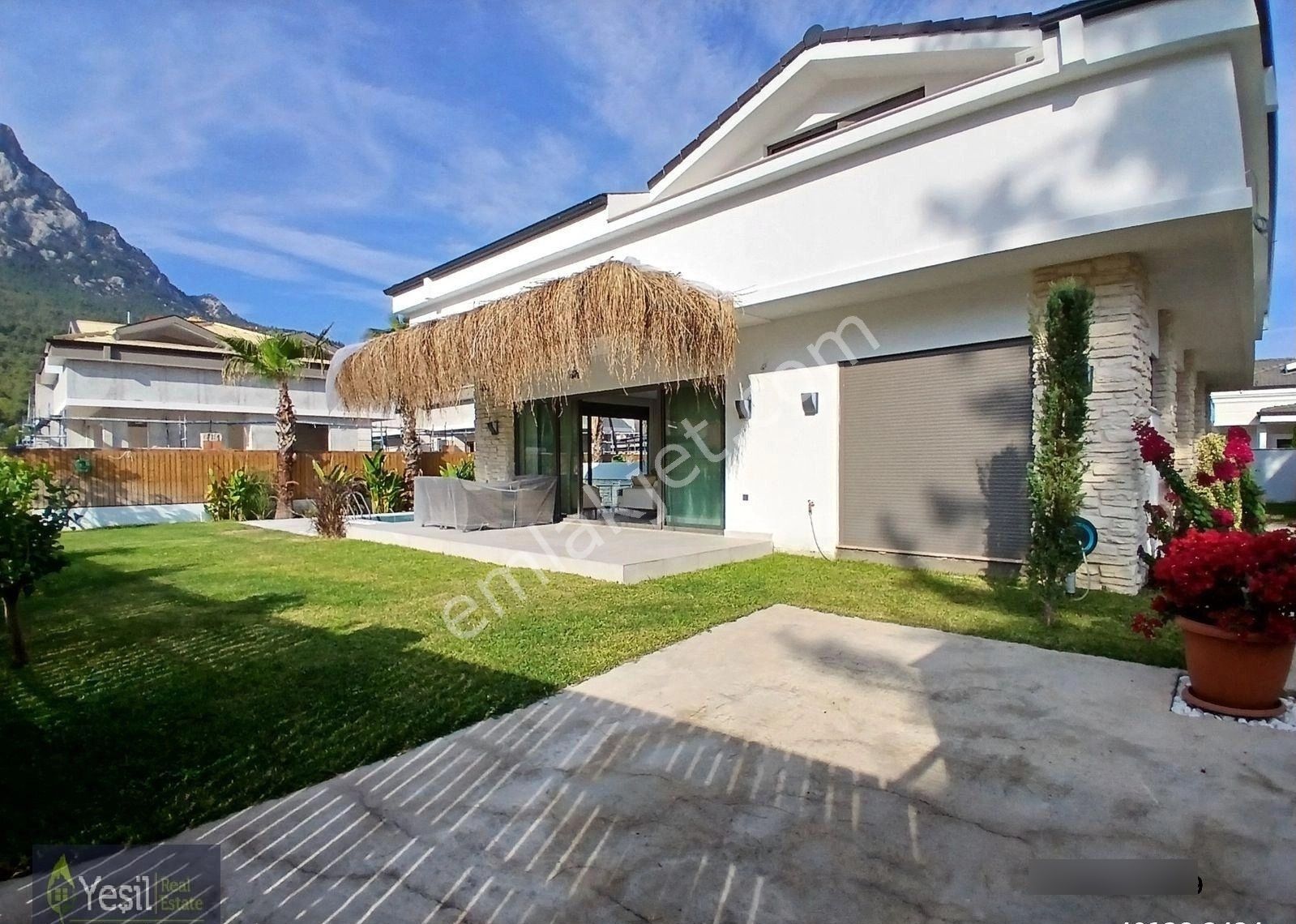 Arslanbucak'ta Full Sıfır Eşyalı Kiralık 3+1 Müstakil Lüks Villa - Görsel 19